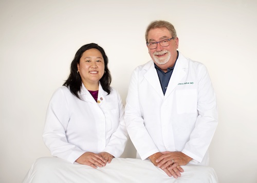 Dr. Lee and Dr. Billue